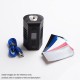 Authentic Dovpo Odin DNA250c 200W TC VW Variable Wattage Box Mod - Blue Steel, Aluminium, 1~200W, 2 x 21700