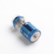 Authentic Vandy Vape Widowmaker RTA Rebuildable Vape Tank Atomizer - Blue, Stainless Steel + Glass, 6ml, 25mm Diameter