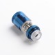 Authentic Vandy Vape Widowmaker RTA Rebuildable Vape Tank Atomizer - Blue, Stainless Steel + Glass, 6ml, 25mm Diameter