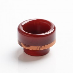 Authentic Reewape AS289 Replacement 810 Drip Tip for 528 Goon / Reload / Kennedy /Wotofo Profile/Battle RDA - Brown, Resin, 13mm