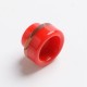 Authentic Reewape AS289 Replacement 810 Drip Tip for 528 Goon / Reload / Kennedy / Wotofo Profile /Battle RDA - Red, Resin, 13mm