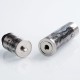 Authentic Steel Tailspin Hybrid Mechanical Mod + RDTA Kit - Silver, Brass + Stainless Steel, 1 x 18650, 4ml, 25mm Dia.