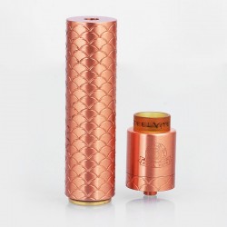 Authentic Steel Sebone Hybrid Mechanical Mod + RDA Kit - Copper, Copper, 1 x 18650, 24mm Diameter