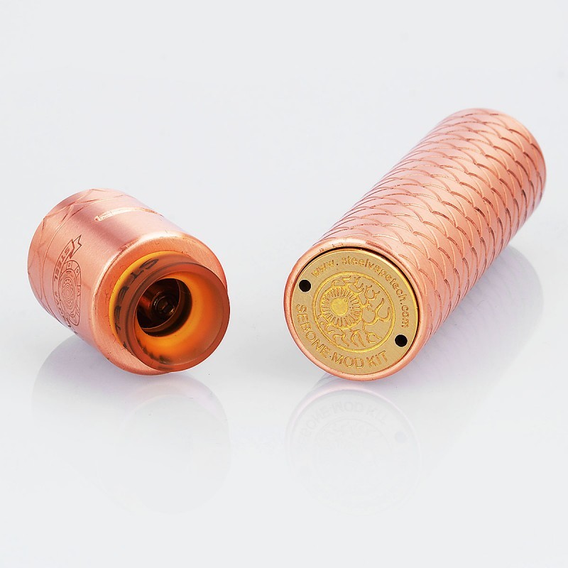 Buy Authentic Steel Vape Sebone Copper Mechanical Mod + RDA Kit
