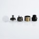 Authentic Steel Tailspin RDTA Rebuildable Dripping Tank Atomizer - Gold, Stainless Steel, 4ml, 25mm Diameter