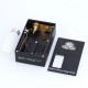 Authentic Steel Phoenix Mechanical Squonk Box Mod + RDA Kit - Black, 7.5ml, 1 x 18650 / 20700, 24mm Diameter