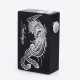 Authentic Steel Phoenix Mechanical Bottom Feeder Squonk Box Mod - Black, Aluminum, 7.5ml, 1 x 18650 / 20700