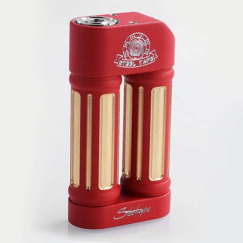 Buy Authentic Steel Vape Sanctuary Red Mechanical Box Vape Mod