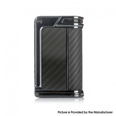 Authentic LostVape Paranormal DNA250C 200W TC VW Mod - Gun Metal + Carbon Fiber + Black Grey Kevlar, 1~200W, 2 x 18650