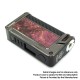 Authentic LostVape Paranormal DNA250C 200W TC VW Mod - Gun Metal + Red Stabwood + Black Grey Kevlar, 1~200W, 2 x 18650