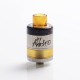 Authentic ULTRONER Gather MTL / DTL RDA / RDTA Dripping Tank Atomizer - Silver + Random Color Stabwood, SS, 22mm Diameter