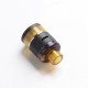 Authentic ULTRONER Gather MTL / DTL RDA / RDTA Dripping Tank Atomizer - Black + Random Color Stabwood, SS, 22mm Diameter