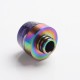 Authentic Reewape AS287SS Replacement 510 Drip Tip for RDA / RTA / RDTA / Sub-Ohm Tank Vape Atomizer - Randon Color, Resin, 19mm