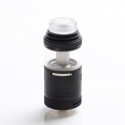 Authentic VandyVape Widowmaker RTA Rebuildable Tank Atomizer - Black, Stainless Steel + Glass, 6ml, 25mm Diameter