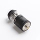 Authentic VandyVape Widowmaker RTA Rebuildable Tank Atomizer - Black, Stainless Steel + Glass, 6ml, 25mm Diameter