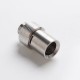 Authentic Damn DR-1 RBA Rebuildable Coil Head with 510 Thread Adapter for Joyetech Exceed Grip / Pod Cartridge - Silver