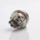 Authentic Damn DR-1 RBA Rebuildable Coil Head with 510 Thread Adapter for Joyetech Exceed Grip / Pod Cartridge - Silver