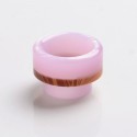 Authentic Reewape AS289 Replacement 810 Drip Tip for 528 Goon / Reload / Kennedy / Wotofo Profile/Battle RDA - Pink, Resin, 13mm