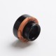 Authentic Reewape AS289 Replacement 810 Drip Tip for 528 Goon / Reload / Kennedy /Wotofo Profile/Battle RDA - Black, Resin, 13mm