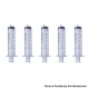 [Ships from Bonded Warehouse] E- Injector / E- Syringewithout Needle Tip - Transparent, 30ml (5 PCS)