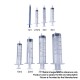 [Ships from Bonded Warehouse] E- Injector / E- Syringewithout Needle Tip - Transparent, 30ml (5 PCS)