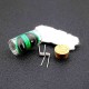 Authentic Vivi Handcrafted Framed Staple Alien Ni80 Coil + Organic Wick for RDA/RTA/RDTA Atomizer - Silver, 0.14ohm (2 PCS)