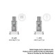 Authentic VOZOL Ark 30W 1000mAh VW Mod Pod System Starter Kit - Polar White, 3ml, 0.6ohm / 1.4ohm, 5~30W