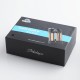 Authentic Steel Sanctuary Mechanical Box Mod - Black, Aluminum + Brass + Stainless Steel, 2 x 18650