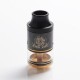 Authentic Steel Tailspin Hybrid Mechanical Mod + RDTA Kit - Black, Brass + Stainless Steel, 1 x 18650, 4ml, 25mm Dia.