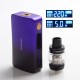 Authentic Vaporesso GEN 220W TC VW Variable Wattage Box Mod w/ SKRR-S Tank Kit - Purple, 5~220W, 8ml, 2 x 18650