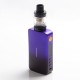 Authentic Vaporesso GEN 220W TC VW Variable Wattage Box Mod w/ SKRR-S Tank Kit - Purple, 5~220W, 8ml, 2 x 18650