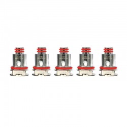 Authentic VapeSoon Replacement RPM Mesh Coil Head for SMOK RPM40 /RPM80 Pod System Kit - Silver, 0.4ohm (Best: 25W) (5 PCS)