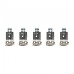 Authentic VapeSoon Replacement Mesh Coil Head for SMOK Nord / Trinity Alpha / Fetch Mini Pod Kit - Silver, 0.6ohm (5 PCS)