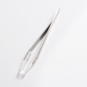 Authentic Coil Master Stainless Steel + Ceramic Straight Tip Tweezers for E-s / RDA / RTA / RDTA Atomizer - Silver