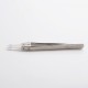 Authentic Coil Master Stainless Steel + Ceramic Straight Tip Tweezers for E-Cigarettes / RDA / RTA / RDTA Vape Atomizer - Silver