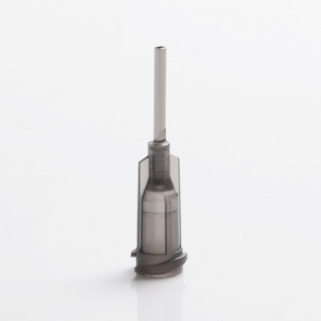 [Ships from Bonded Warehouse] Dispensing Blunt Syringe Needle Tip for E- Syringe Injector- Black, SS, 16 Gauge / 30mm