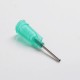 Dispensing Blunt Syringe Needle Tip for E-liquid Syringe E-juice Injector Refilling Tool - Green, SS, 18 Gauge / 30mm