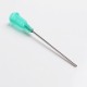 Dispensing Blunt Syringe Needle Tip for E-liquid Syringe E-juice Injector Refilling Tool - Green, SS, 18 Gauge / 55mm