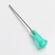 Dispensing Blunt Syringe Needle Tip for E-liquid Syringe E-juice Injector Refilling Tool - Green, SS, 18 Gauge / 55mm