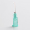 [Ships from Bonded Warehouse] Dispensing Blunt Syringe Needle Tip for E- Syringe Injector- Green, SS, 21 Gauge / 25.4mm