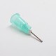 Dispensing Blunt Syringe Needle Tip for E-liquid Syringe E-juice Injector Refilling Tool - Green, SS, 21 Gauge / 25.4mm