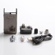 Authentic Sanvape Q8 Pro 40W 1620mAh MTL / DTL VV VW Mod Pod System Starter Kit - Carbon Fiber, 0.4ohm/1.2ohm, 4.5ml, 5~40W