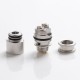 Authentic Yachtvape Replacement RBA Deck Coil Head w/ 510 Connector Adapter for GeekVape Aegis Boost Pod Vape Kit - Silver