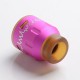 Authentic Steel Vape ECG Bottom Feeder RDA Rebuildable Dripping Vape Atomizer w/ BF Pin - Pink, Stainless Steel, 24mm Diameter