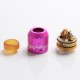 Authentic Steel Vape ECG Bottom Feeder RDA Rebuildable Dripping Vape Atomizer w/ BF Pin - Pink, Stainless Steel, 24mm Diameter