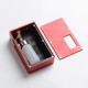Authentic Steel Vape Phoenix Mechanical Squonk Box Mod + RDA Vape Kit - Red, 7.5ml, 1 x 18650 / 20700, 24mm Diameter