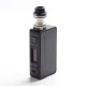 Authentic Steel Vape Aurora 80W VW Box Mod Vape Kit w/ Sub Ohm Tank Clearomizer - Black, SS + ABS, 3.0ml, 5~80W, 1 x 18650