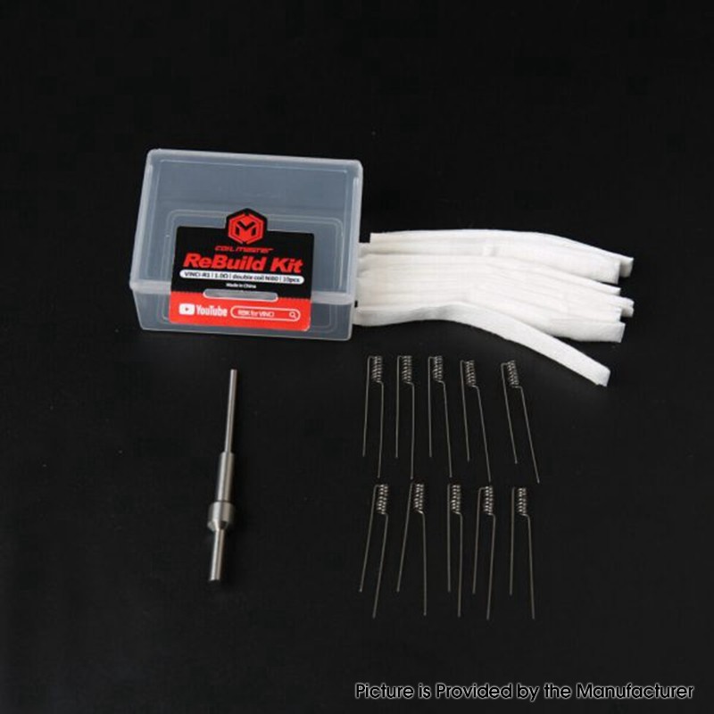 Buy Authentic Coil Master ReBuild Kit PnPR1 RBK for Voopoo VINCI X