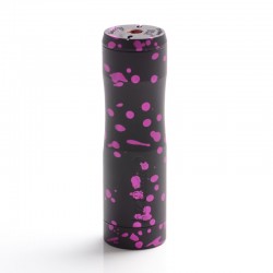 Authentic Timesvape Dreamer V1.5 Hybrid Mechanical Mech Mod - Black + Pink Splatter, Copper, 1 x 18650 / 20700 / 21700