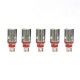 Authentic VapeSoon Replacement Regular Coil Head for Artery PAL II Pod System Vape Kit - Silver, 1.0ohm (9~13.5W) (5 PCS)